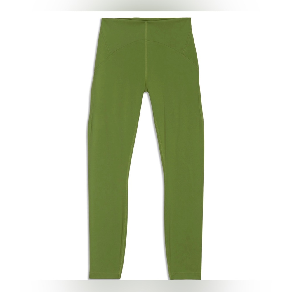 lululemon InStill High-Rise Legging (Olive Green Upper Sculpt Stitch) - Picture 7 of 8